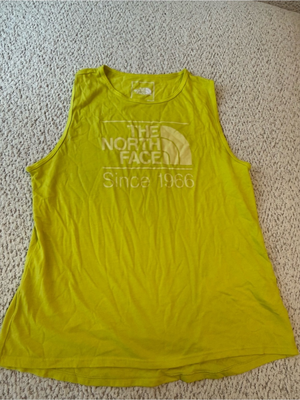 The North Face Women’s Bright Lime Green Logo Tank